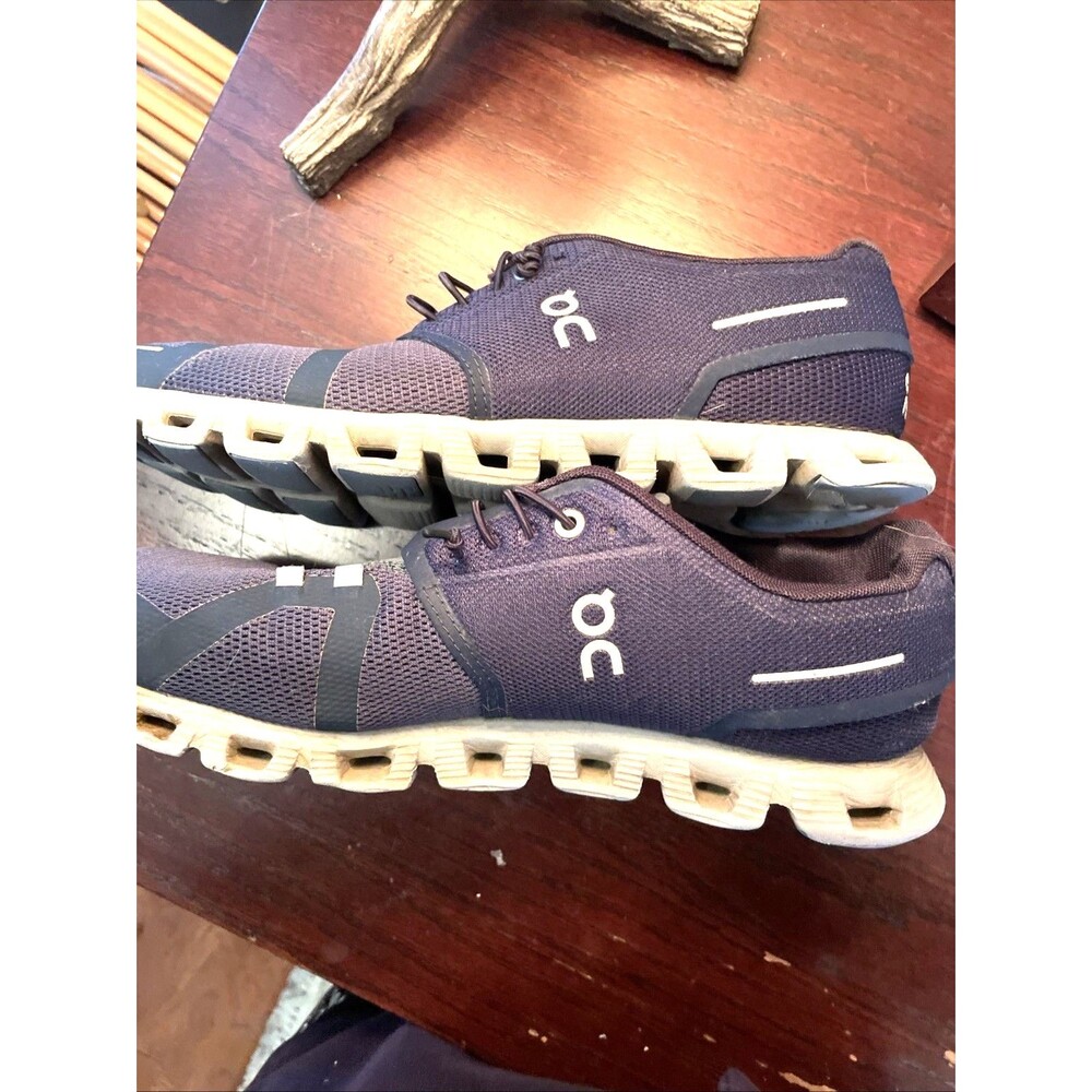 On Cloud Cloud 5 Men's Size 10 Navy Blue Black Running Shoes Sneakers Athletic - Picture 3 of 7